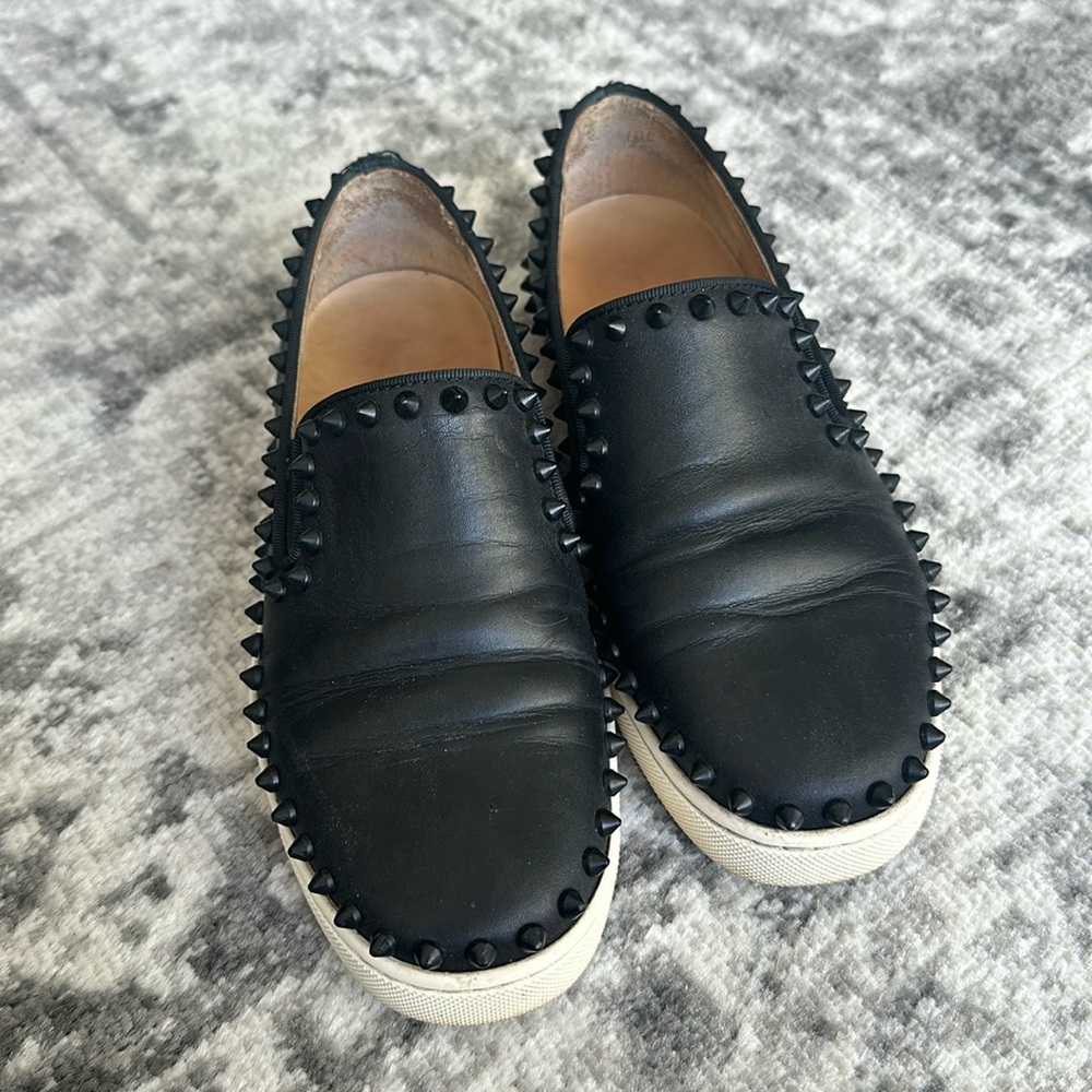 Christian Louboutin Spiked Loafer Sneaker
